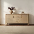 Moe's Home Wiley 3 Drawer Sideboard Vintage