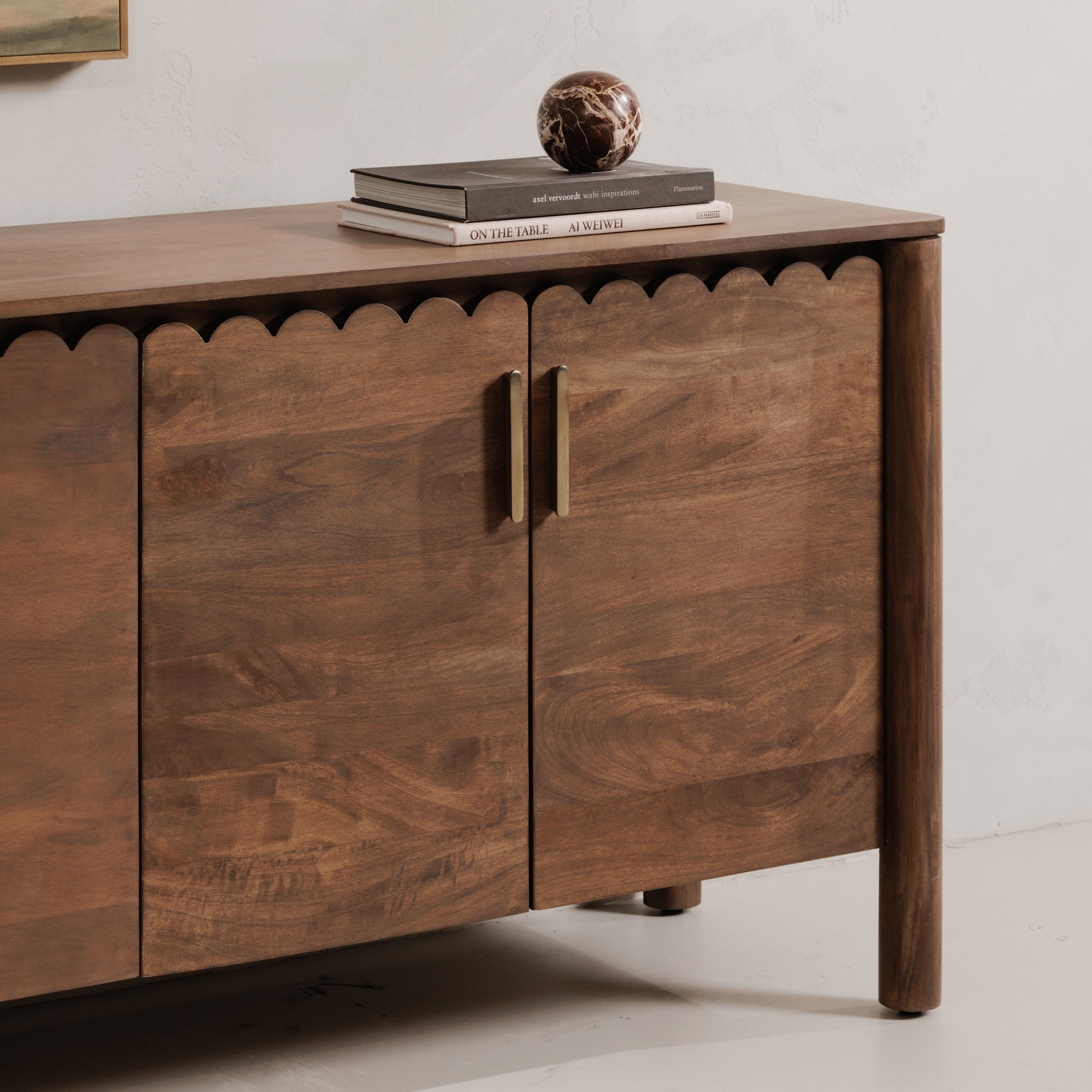 Moe's Home Wiley 4 Door Sideboard Vintage
