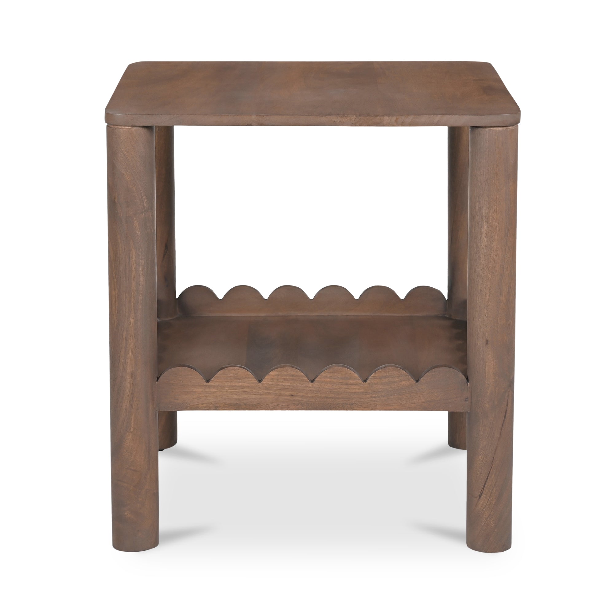 Moe's Home Wiley Side Table Vintage Brown