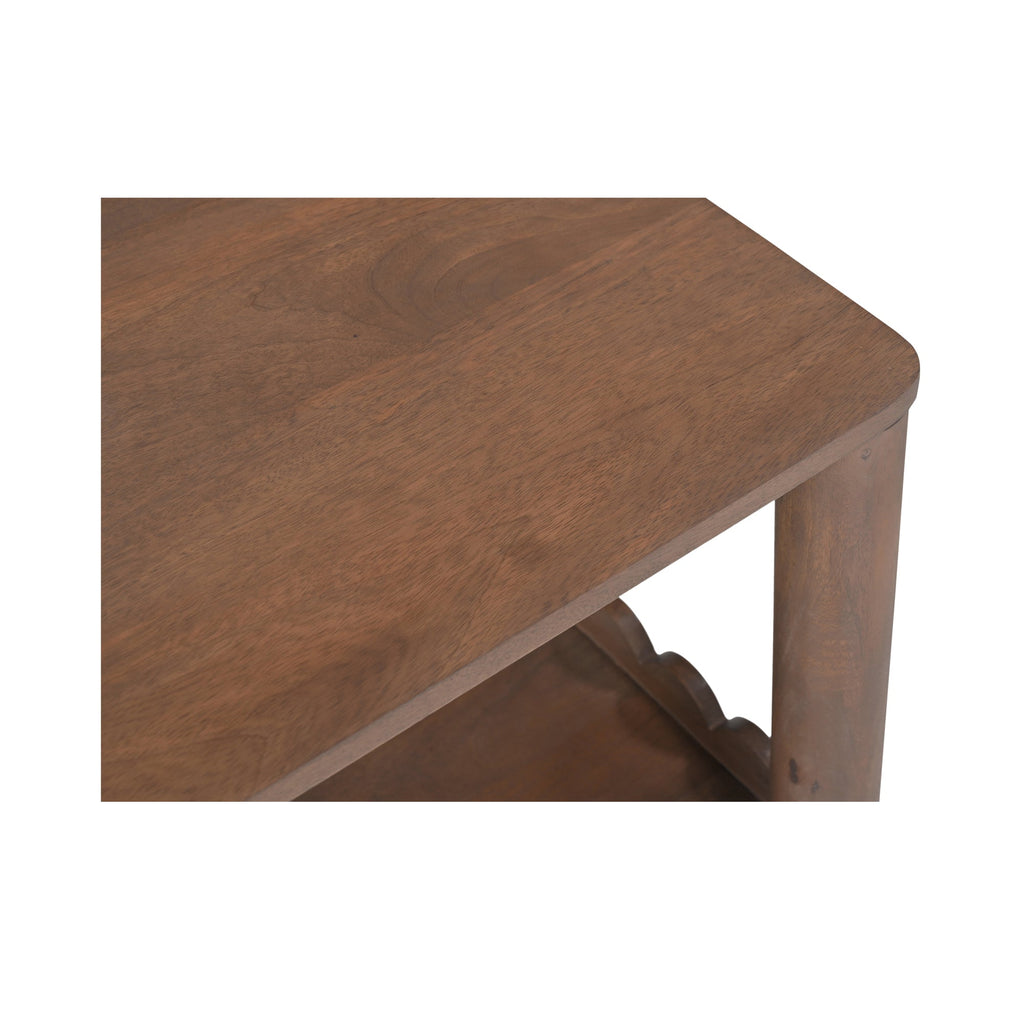 Moe's Home Wiley Side Table Vintage Brown