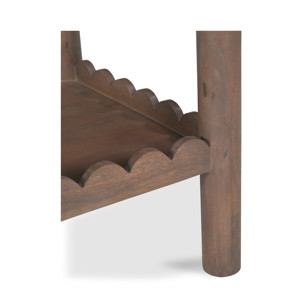 Moe's Home Wiley Side Table Vintage Brown
