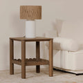 Moe's Home Wiley Side Table Vintage Brown
