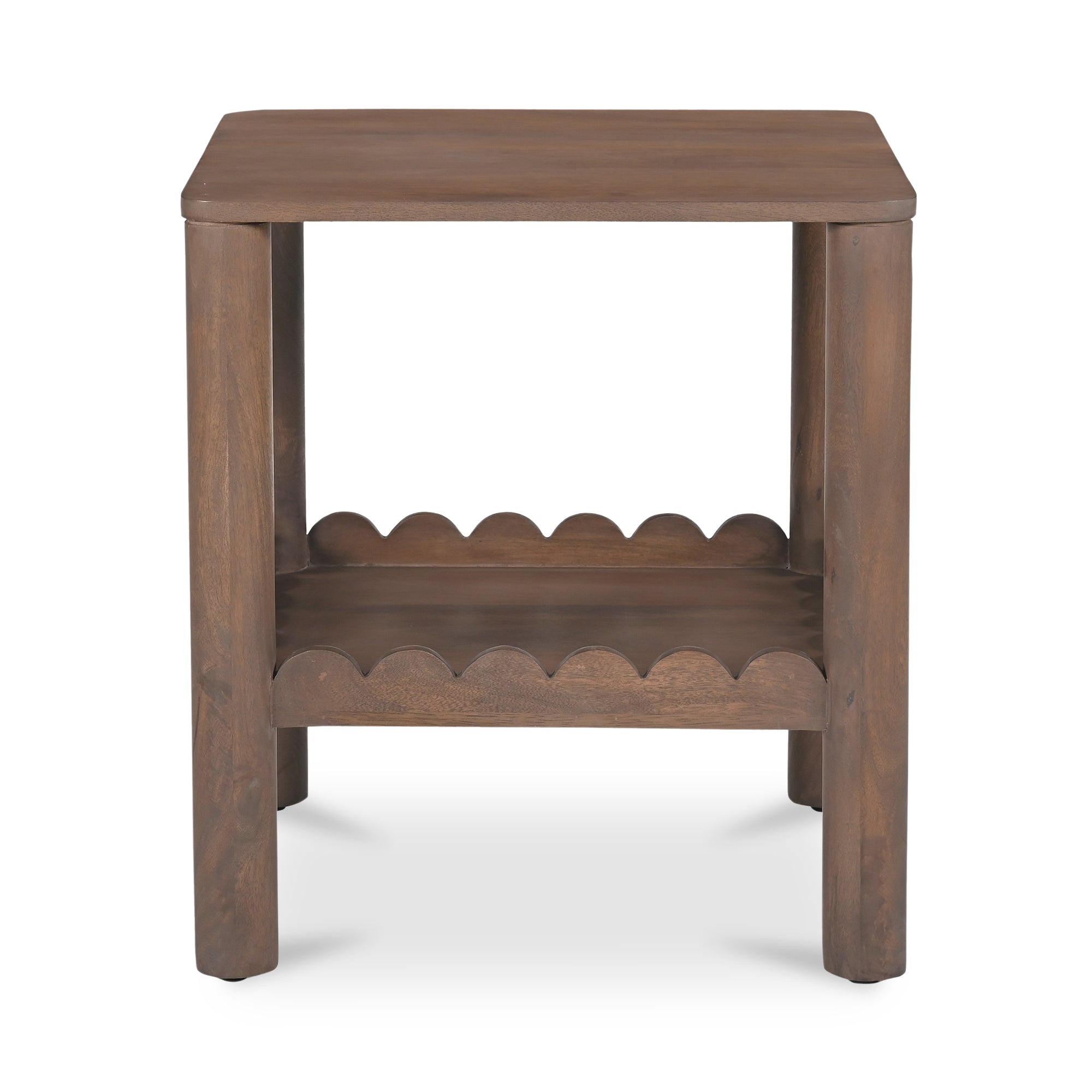 Moe's Home Wiley Side Table Vintage Brown