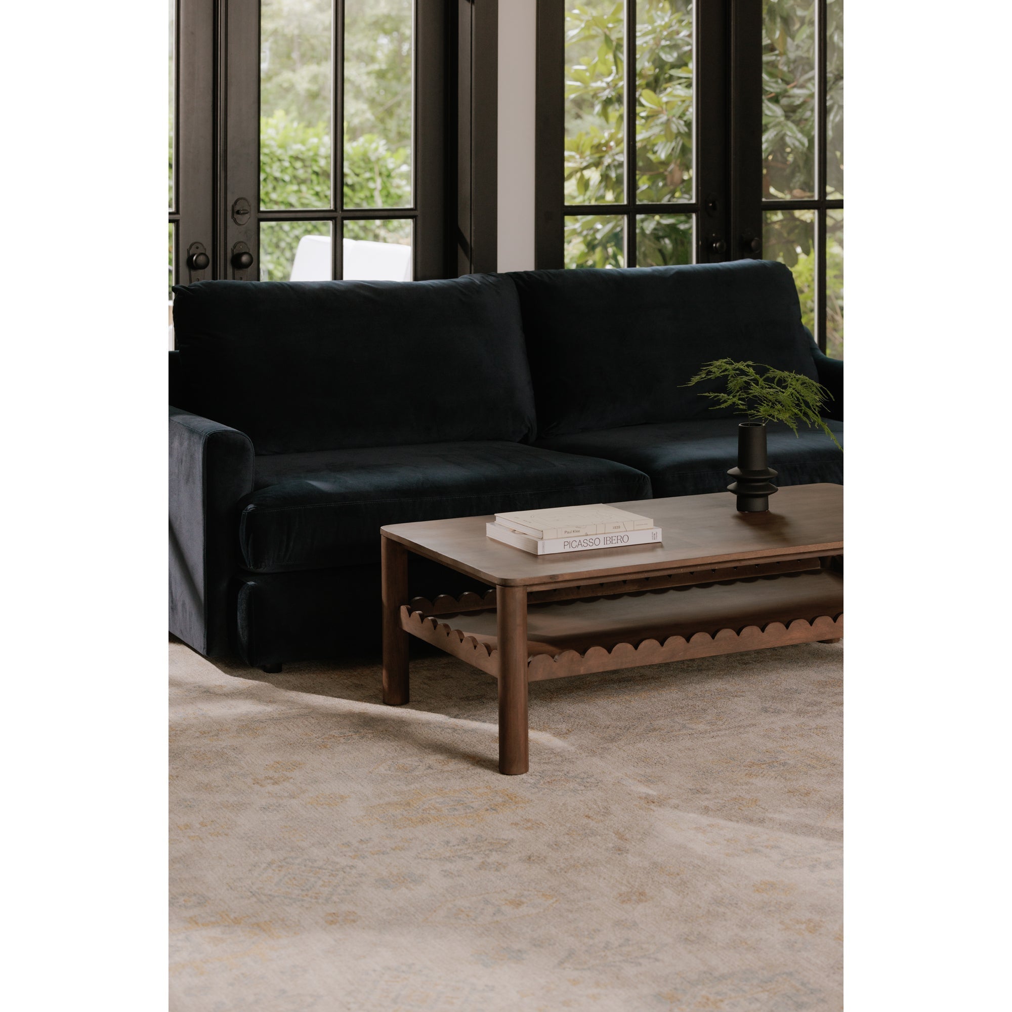 Moe's Home Wiley Coffee Table Vintage Brown