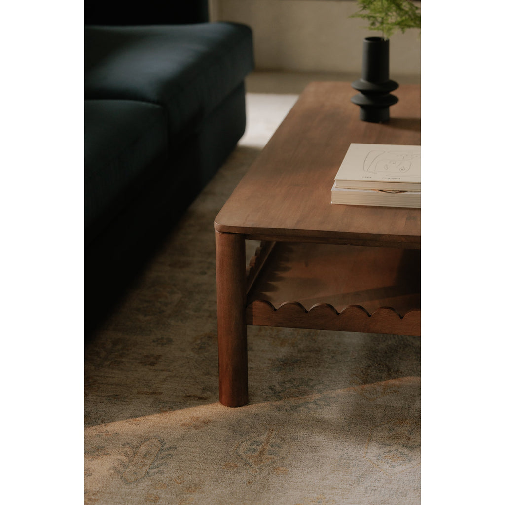 Moe's Home Wiley Coffee Table Vintage Brown