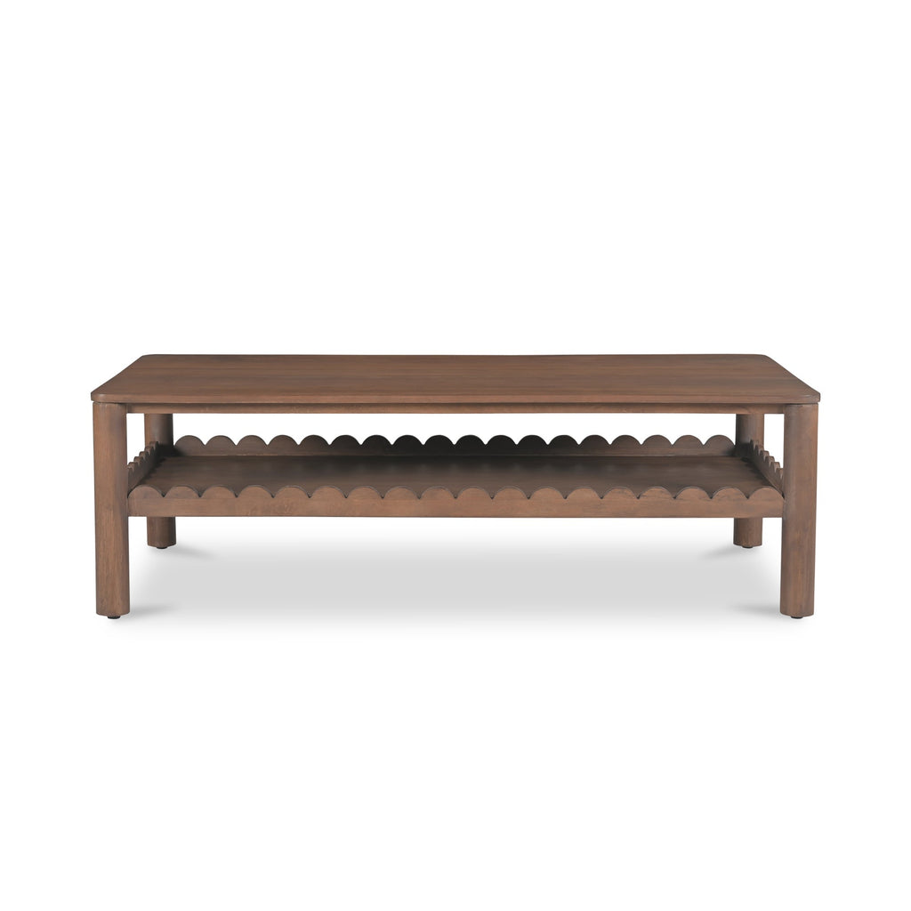 Moe's Home Wiley Coffee Table Vintage Brown