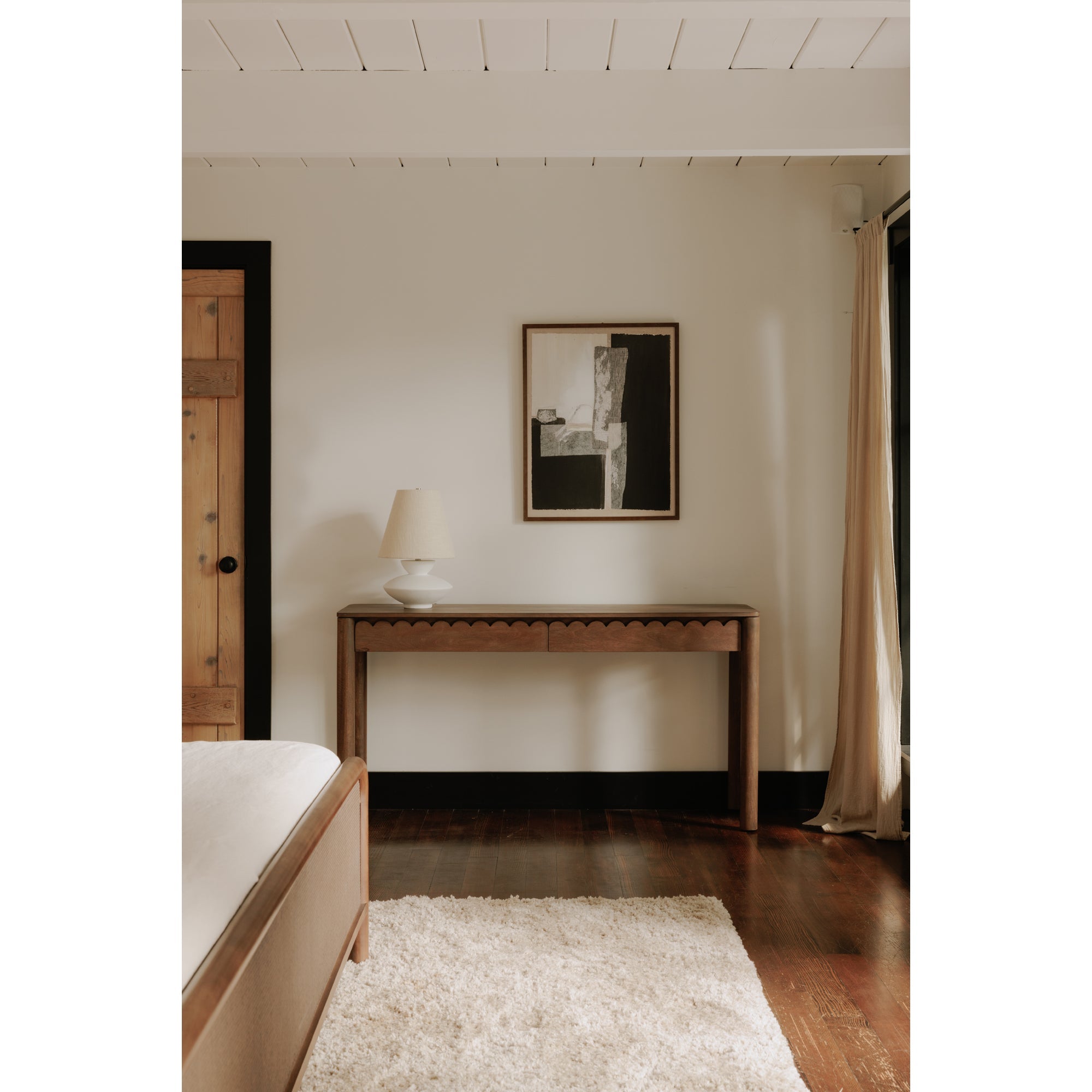 Moe's Home Wiley Console Table Vintage Brown