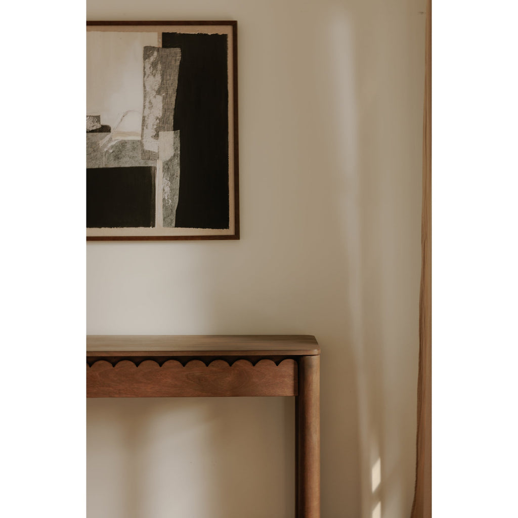 Moe's Home Wiley Console Table Vintage Brown