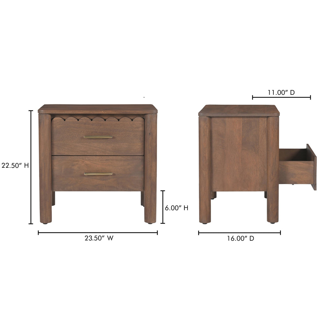 Moe's Home Wiley Nightstand