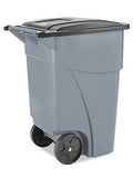 Rubbermaid® Trash Can with Wheels - 65 Gallon
