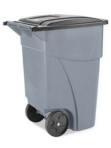 Rubbermaid® Trash Can with Wheels - 65 Gallon