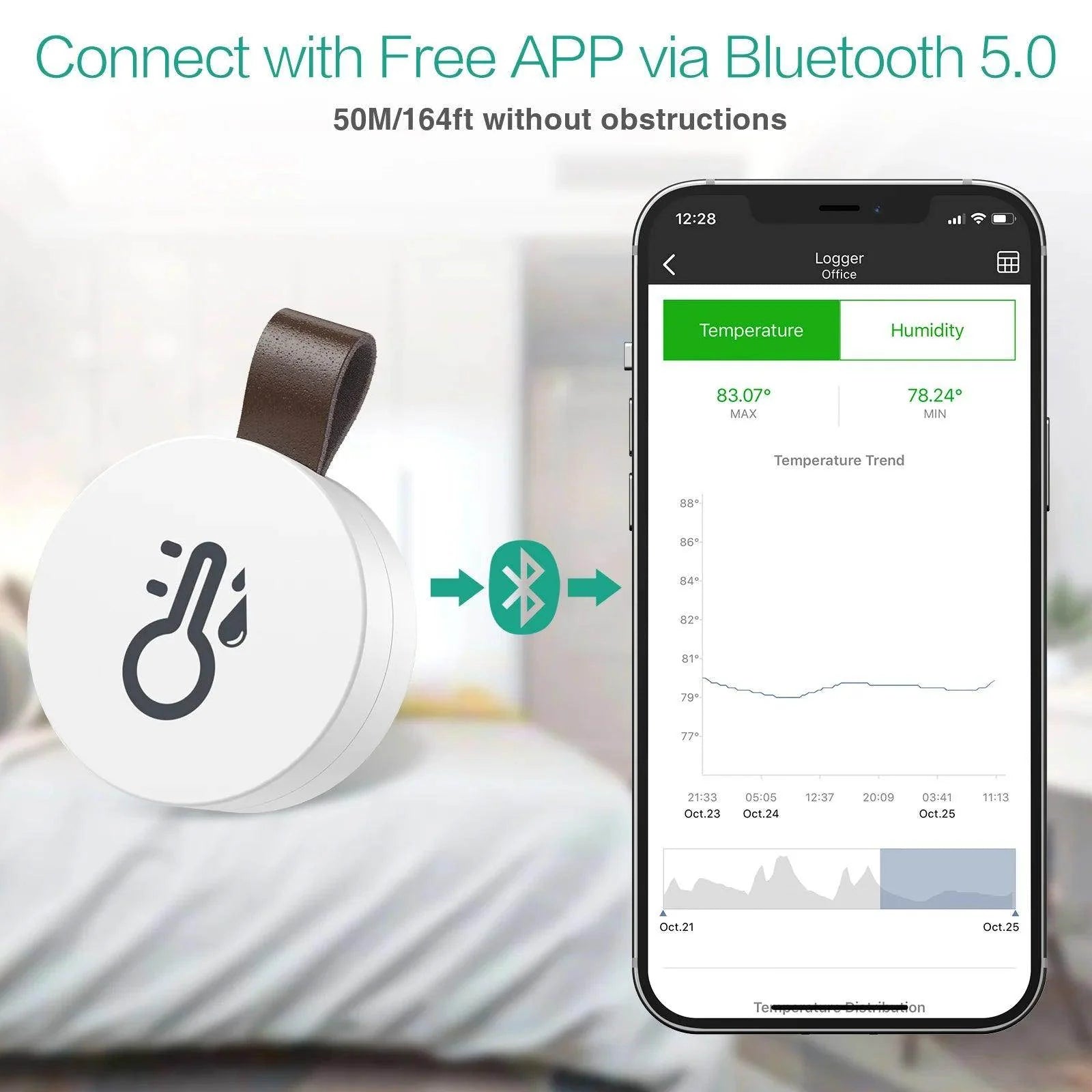 Thermometer Hygrometer Smart Home Temperature Sensor