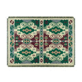 Aztec Boho Throw Blanket Decorative Bed Blankets Geometric Flower Sofa Couch Tassels Home Decor