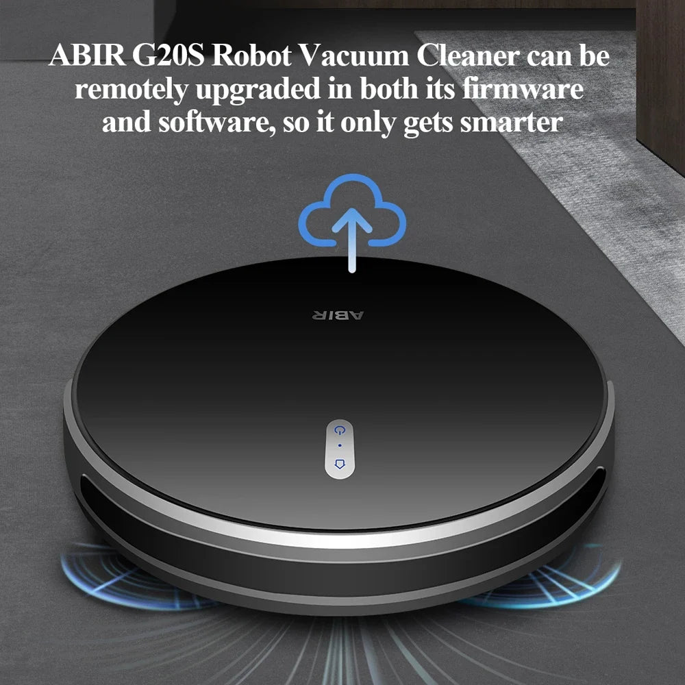 🤖 Robot Vacuum – 6000 Pa Suction, Wi‑Fi App & Dual Wet-Dry Mop