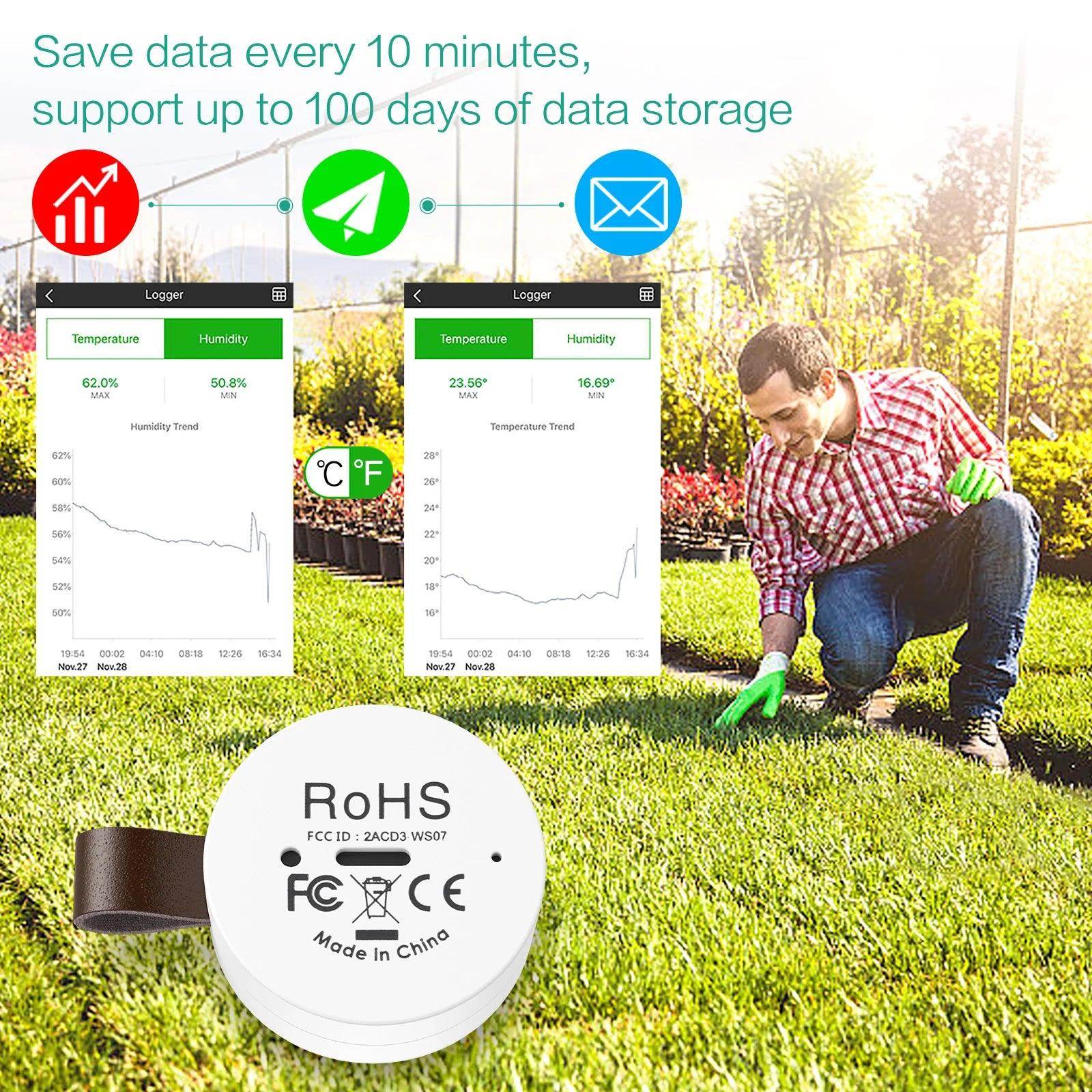 Thermometer Hygrometer Smart Home Temperature Sensor