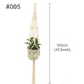 🌿 Handmade Macrame Plant Hanger – Boho Hanging Planter Basket for Indoor & Outdoor Decor