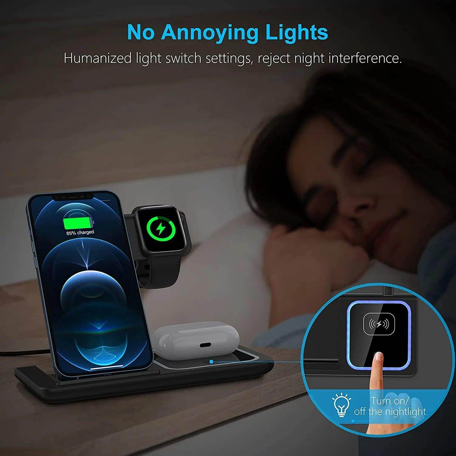 Wireless Charging Station Dock for iPhone