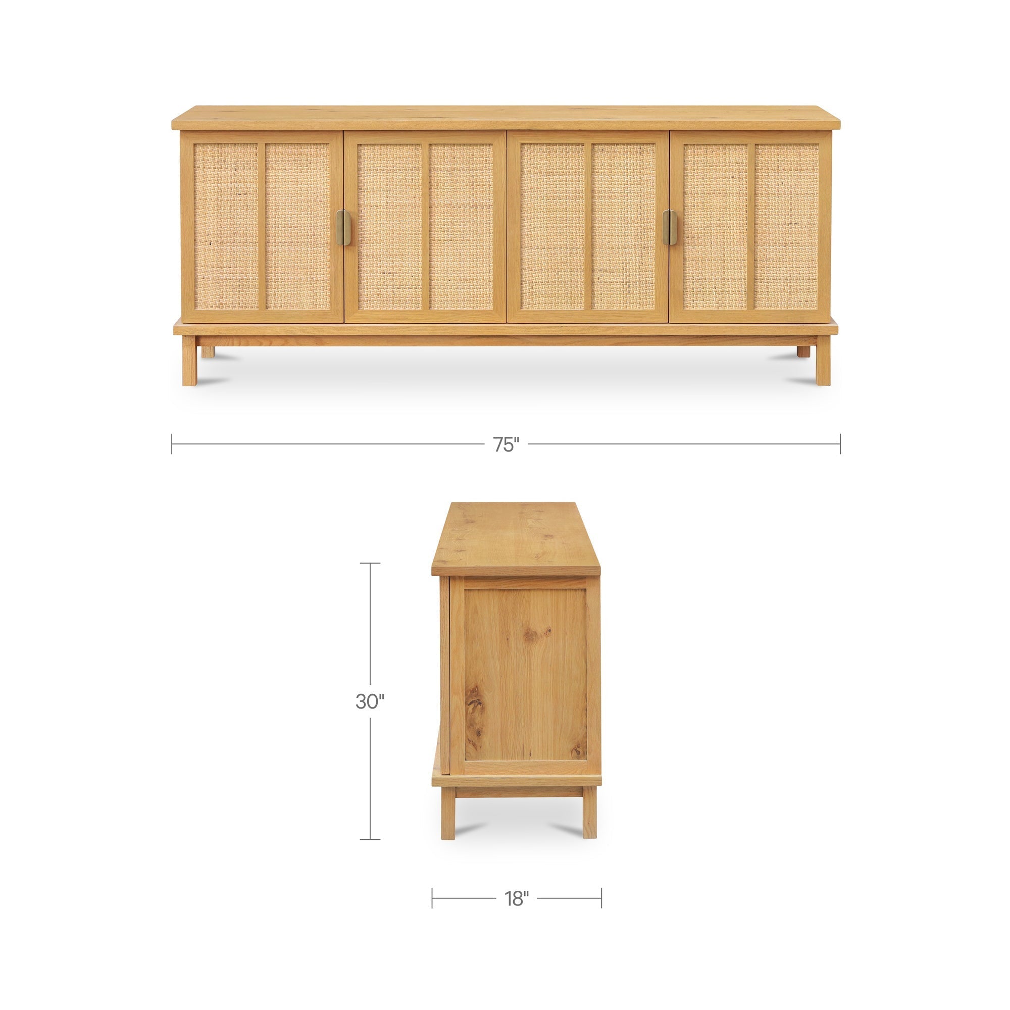 Moe's Home Seymour Sideboard Natural