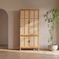 Moe's Home Seymour Tall Cabinet Natural