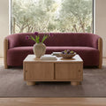 Moe's Home Hobbs Storage Coffee Table Natural