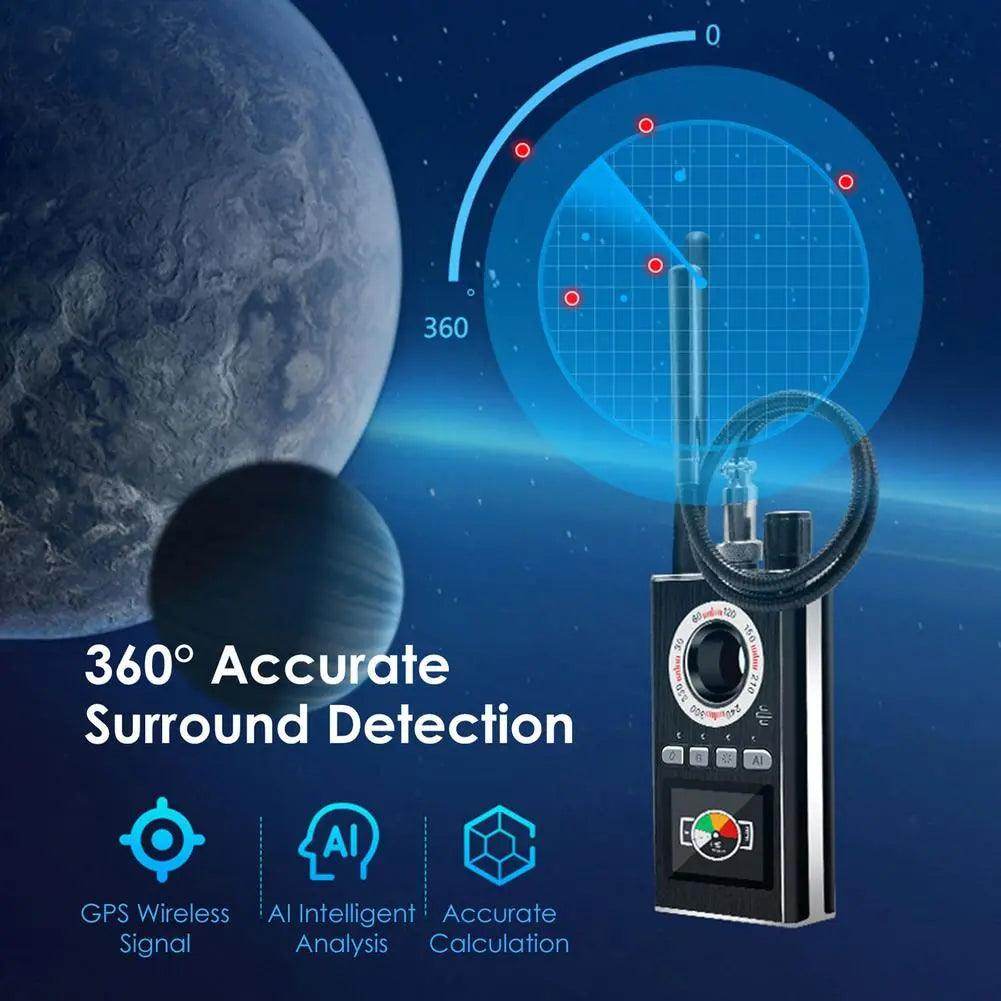 Anti Spy Hidden Camera Detector | Audio Bug Finder GPS Signal Tracker