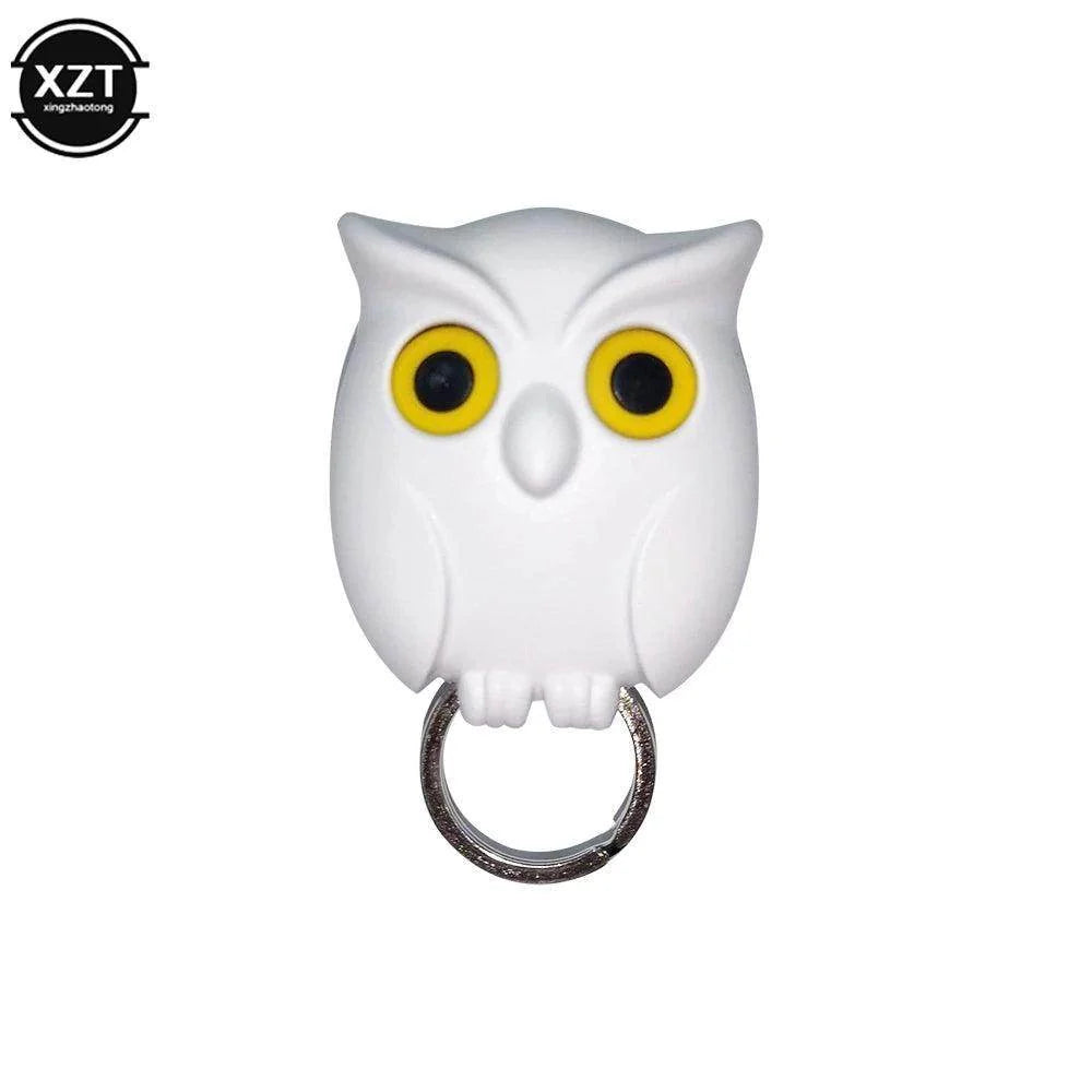 Creative Owl Night Wall Magnetic Keychain Holder