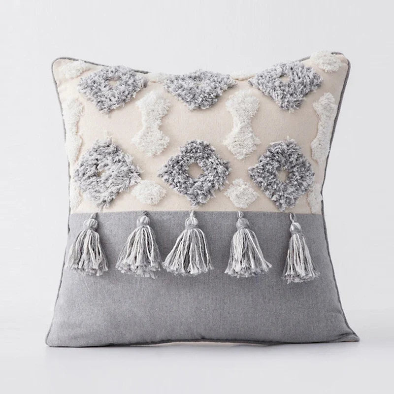 Moroccan Bohemian Textured Cushion Cover