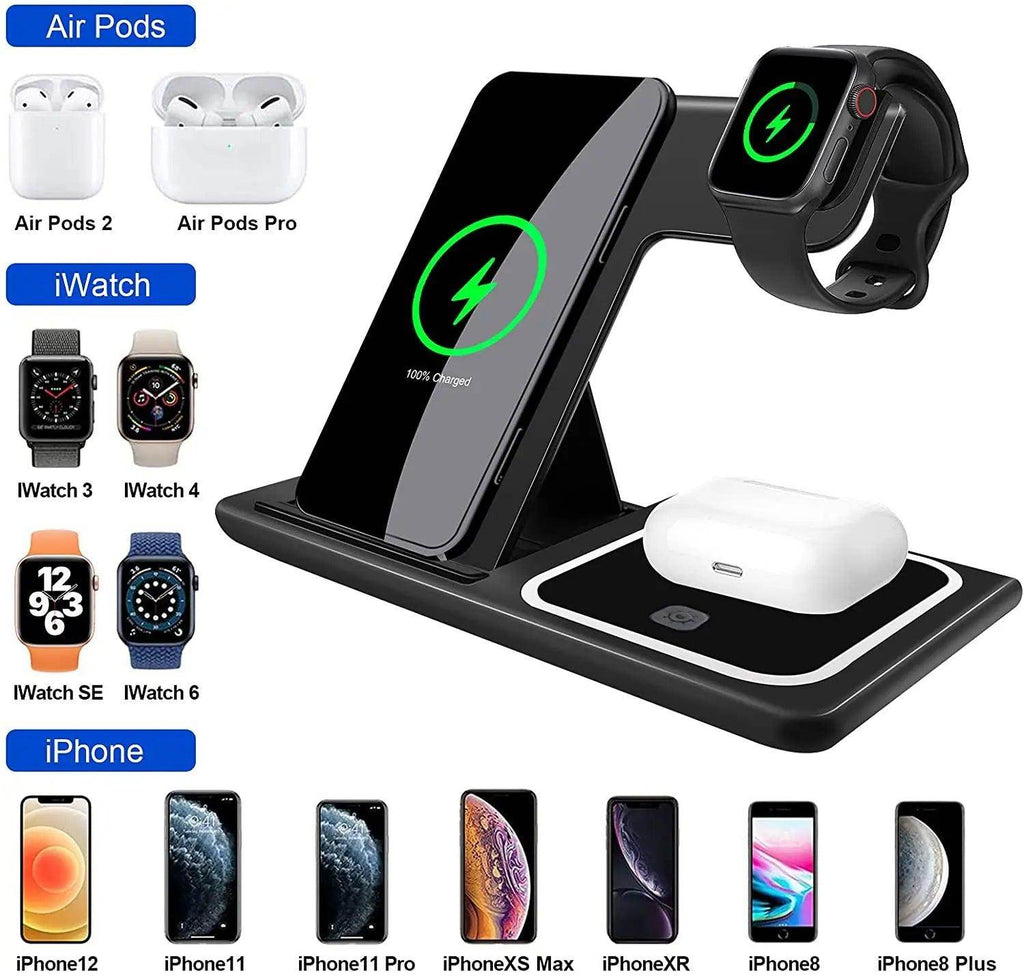 Wireless Charging Station Dock for iPhone