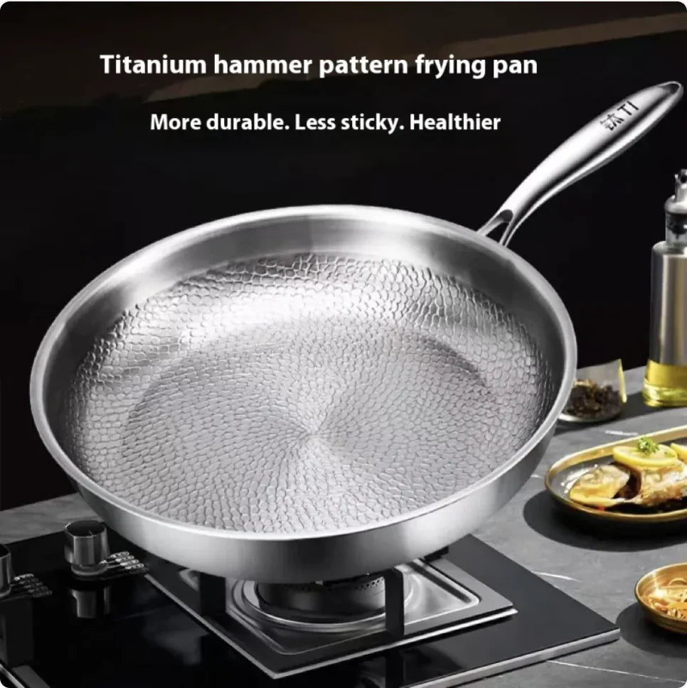 Pure Titanium Nonstick Frying Pan