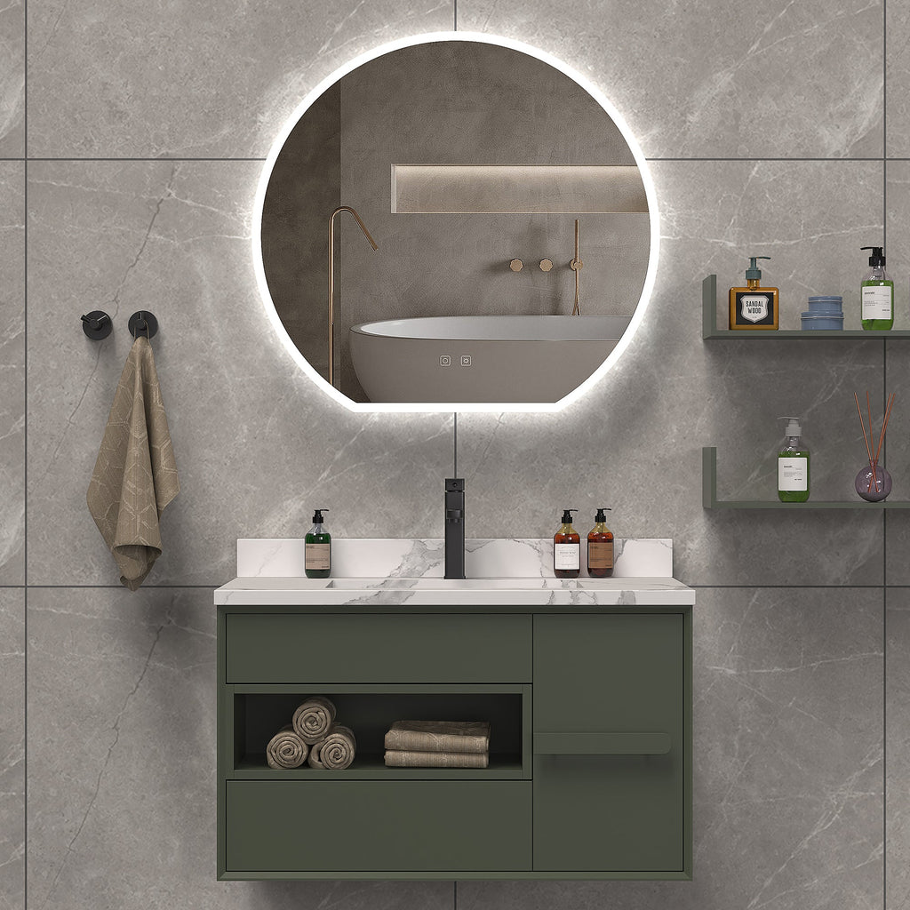 ICO Bath Hudson 32"  x 30" LED Mirror