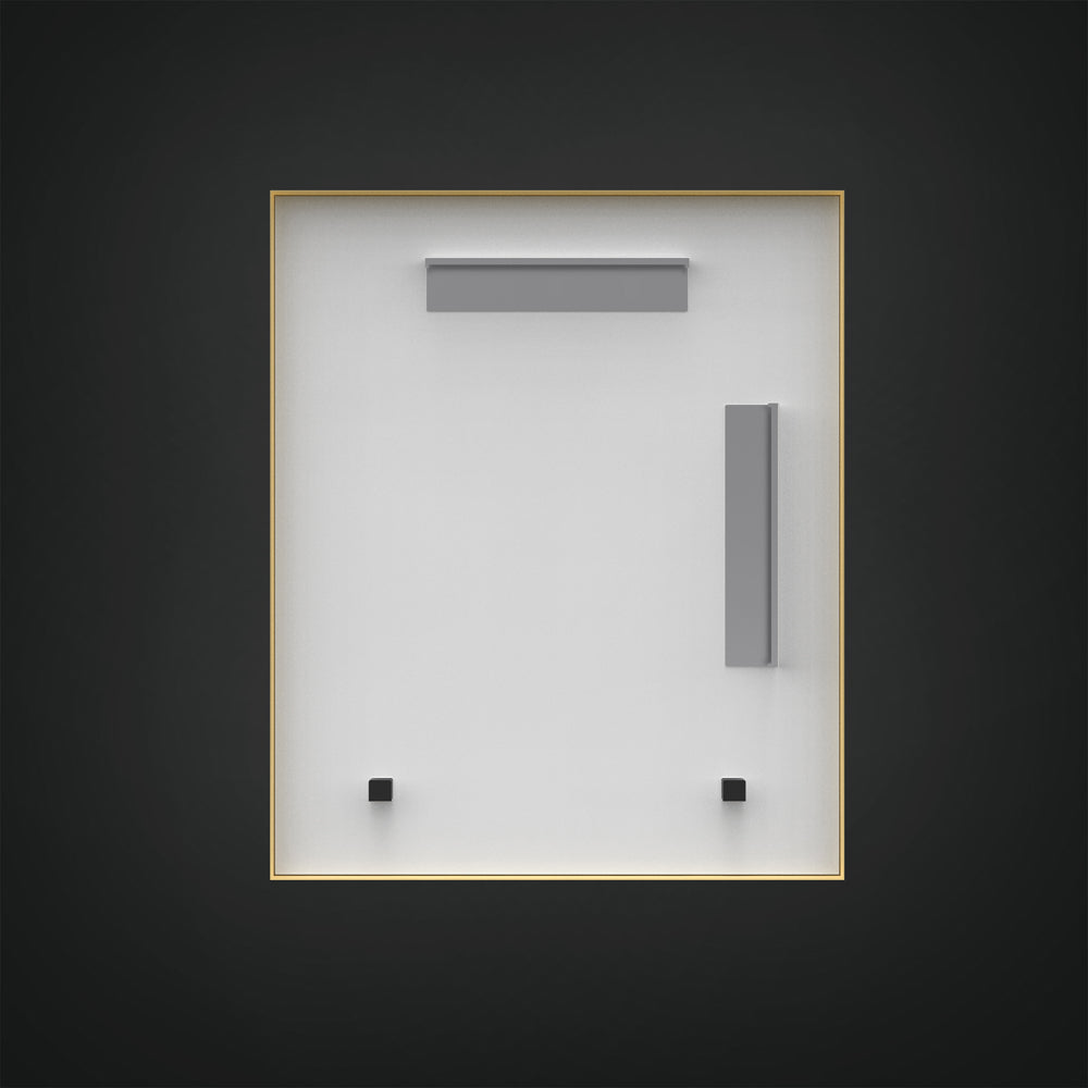 ICO Bath Cove 30" x 36" Wall Mount Mirror