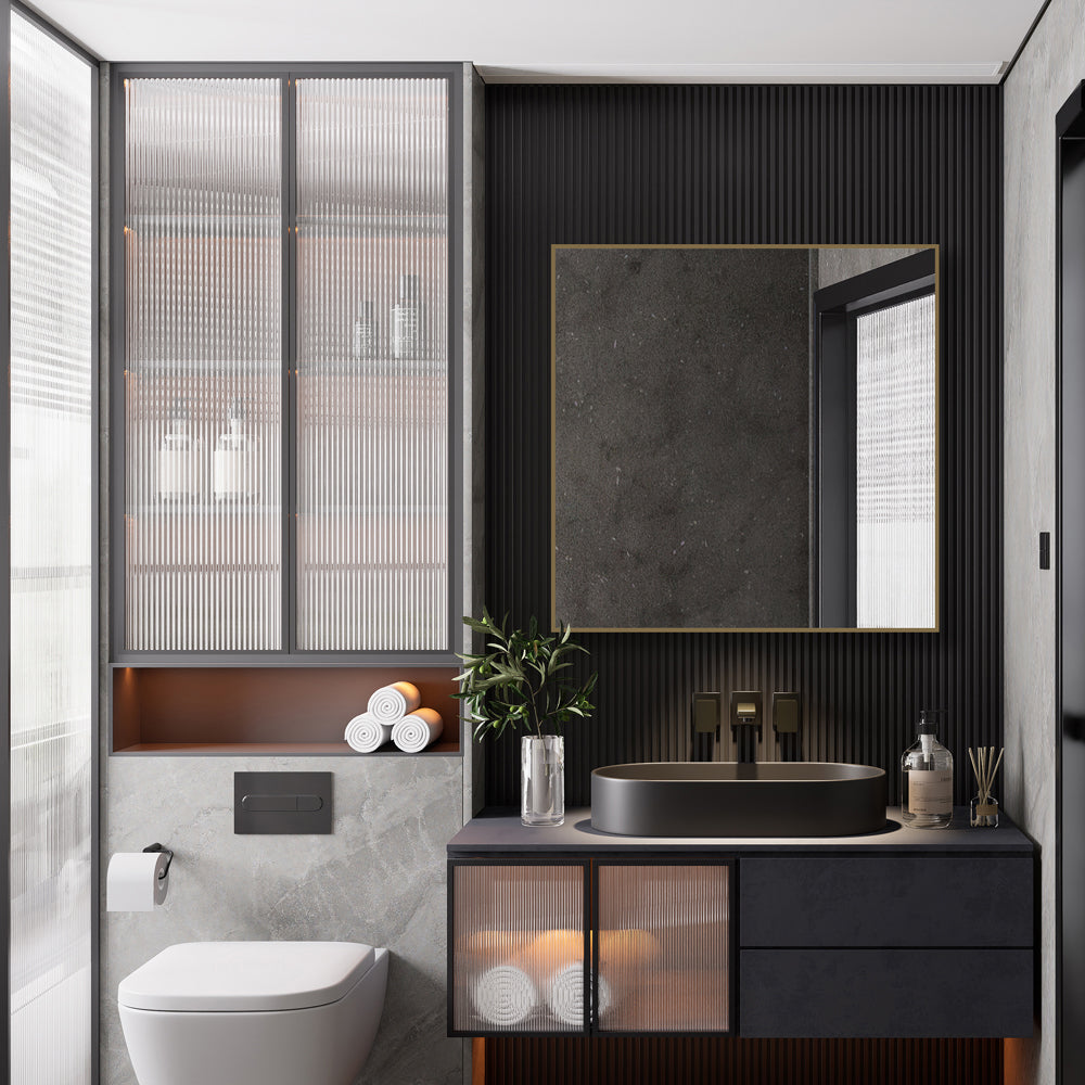 ICO Bath Cove 36" x 36" Wall Mount Mirror