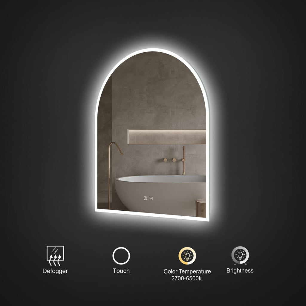 ICO Bath Gemma 30"  x 36" LED Mirror