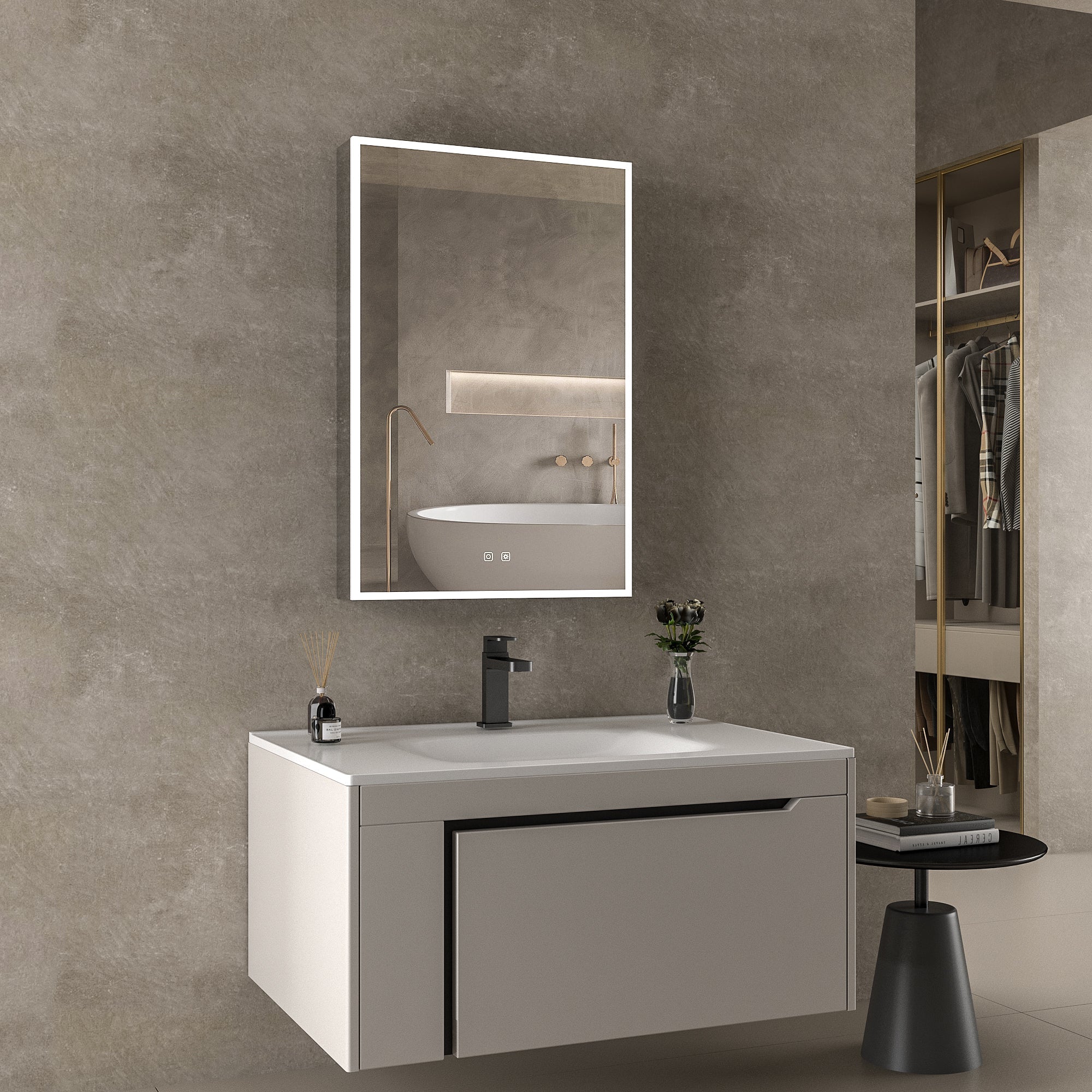 ICO Bath Jackson 24"  x 36" LED Medicine Cabinet