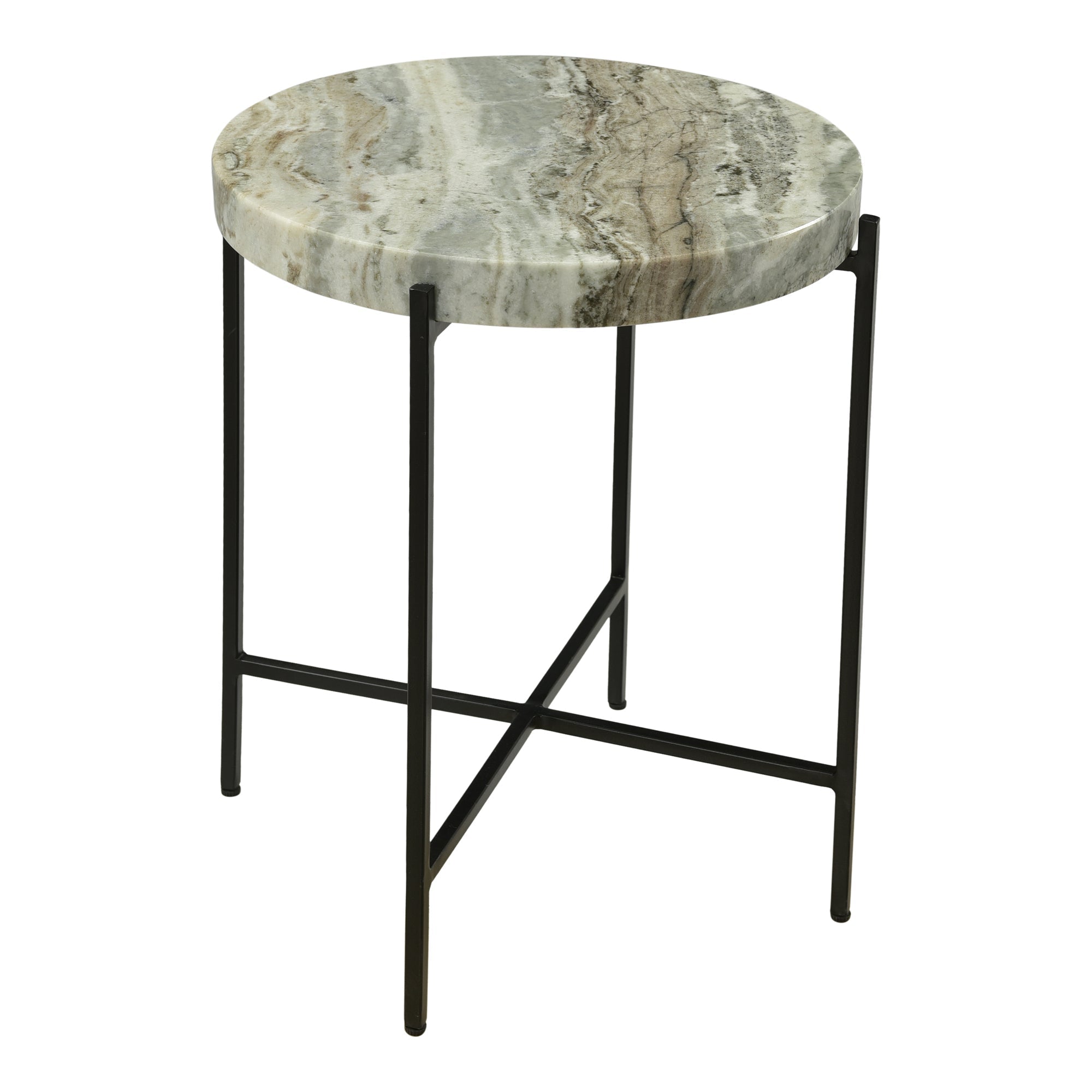 Moe's Home Cirque Accent Table Light Brown