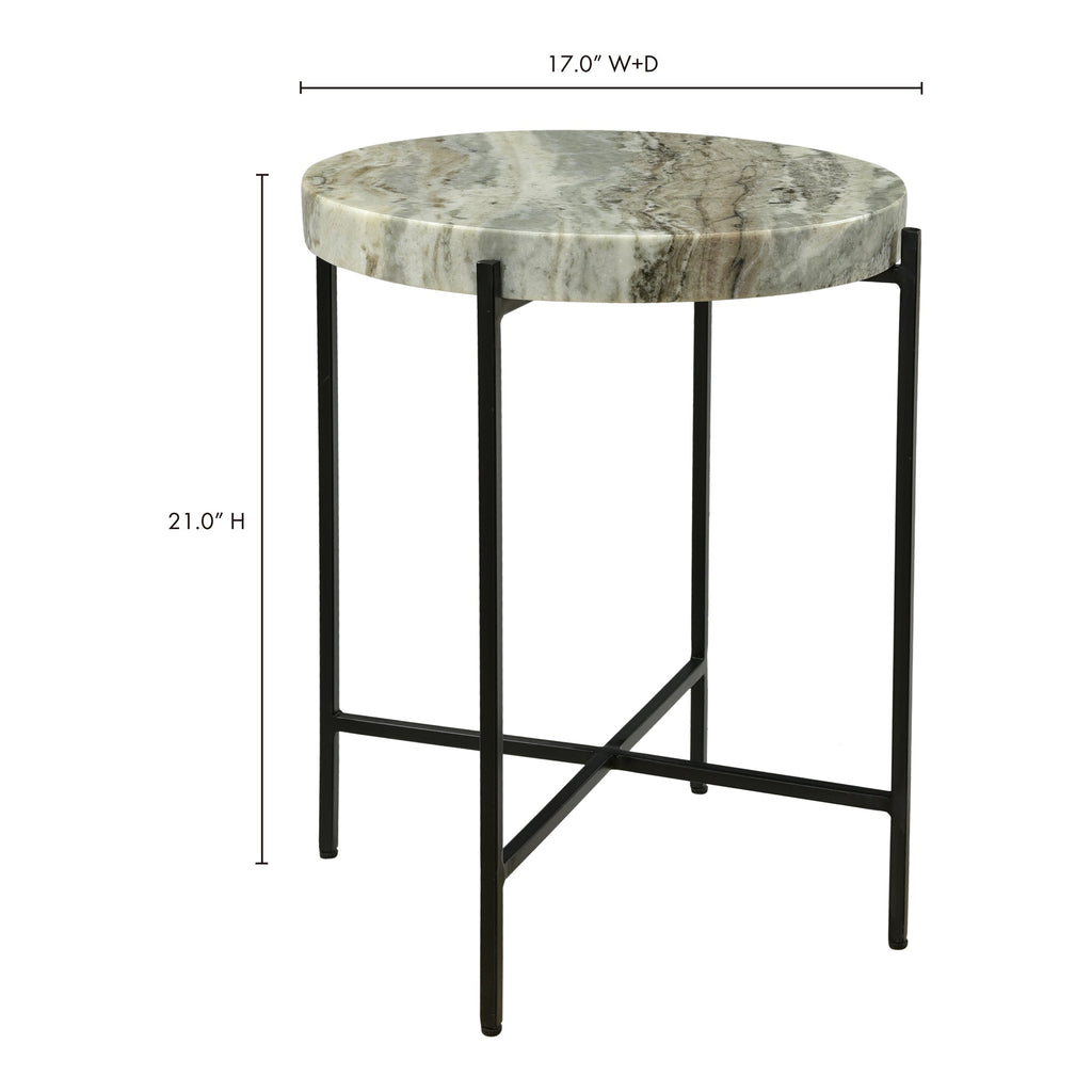 Moe's Home Cirque Accent Table Light Brown