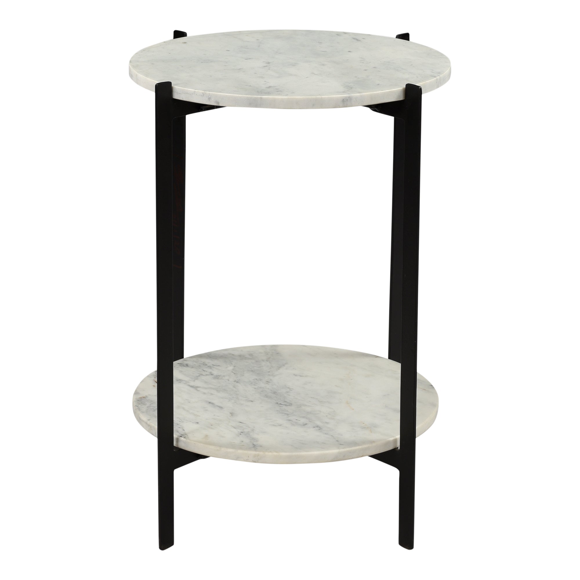 Moe's Home Melanie Accent Table White