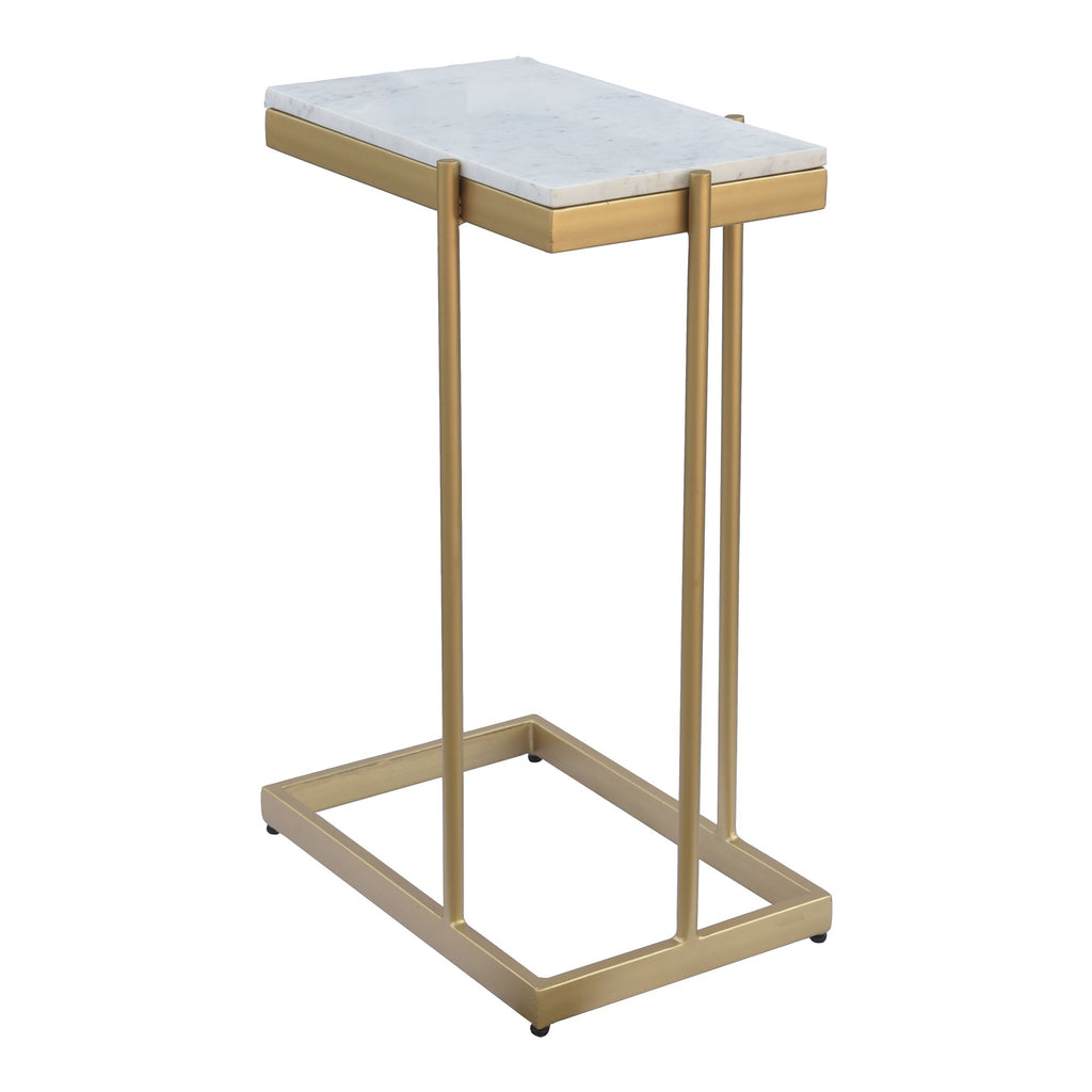 Moe's Home Sulu C Table White