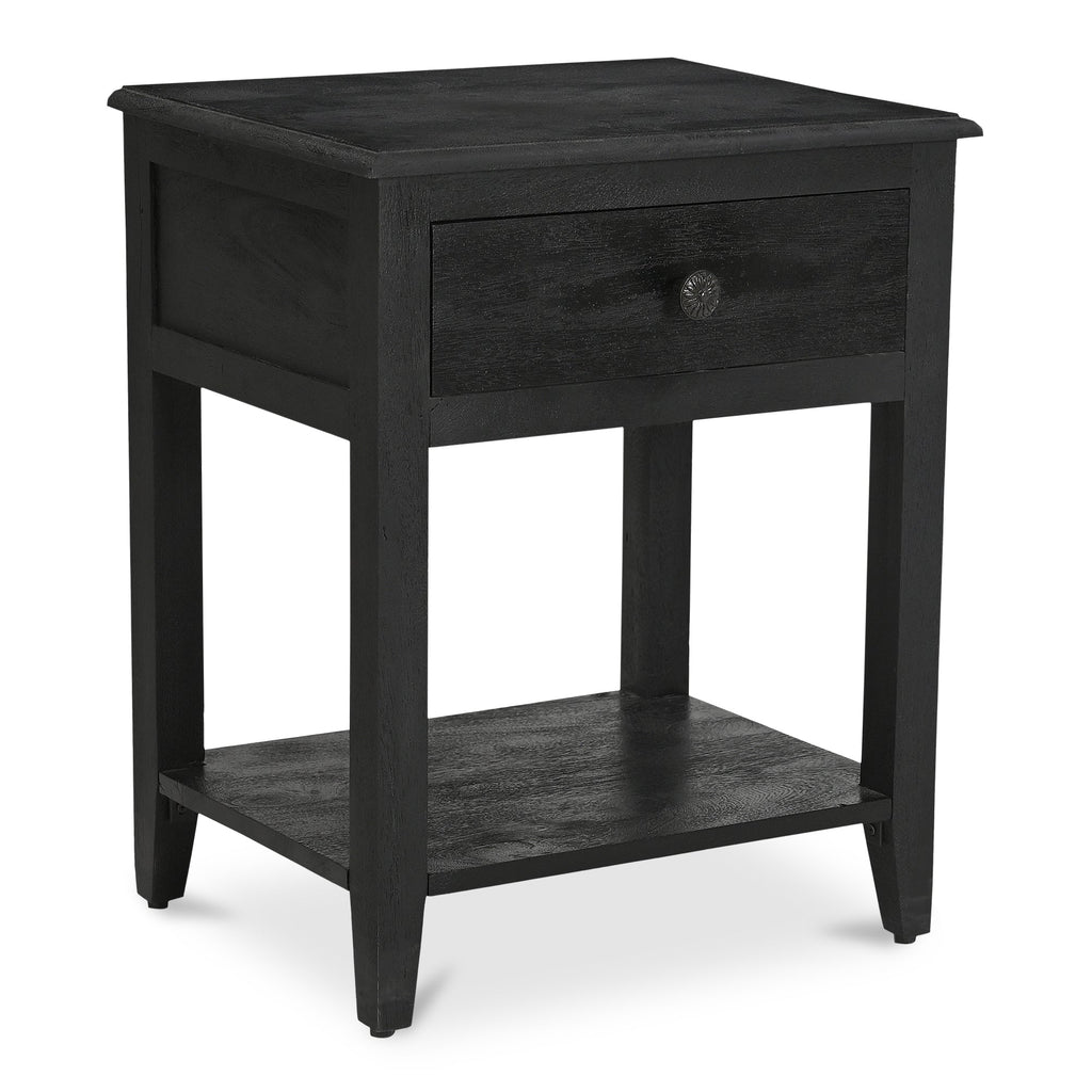 Moe's Home Corrine Nightstand Antique Black