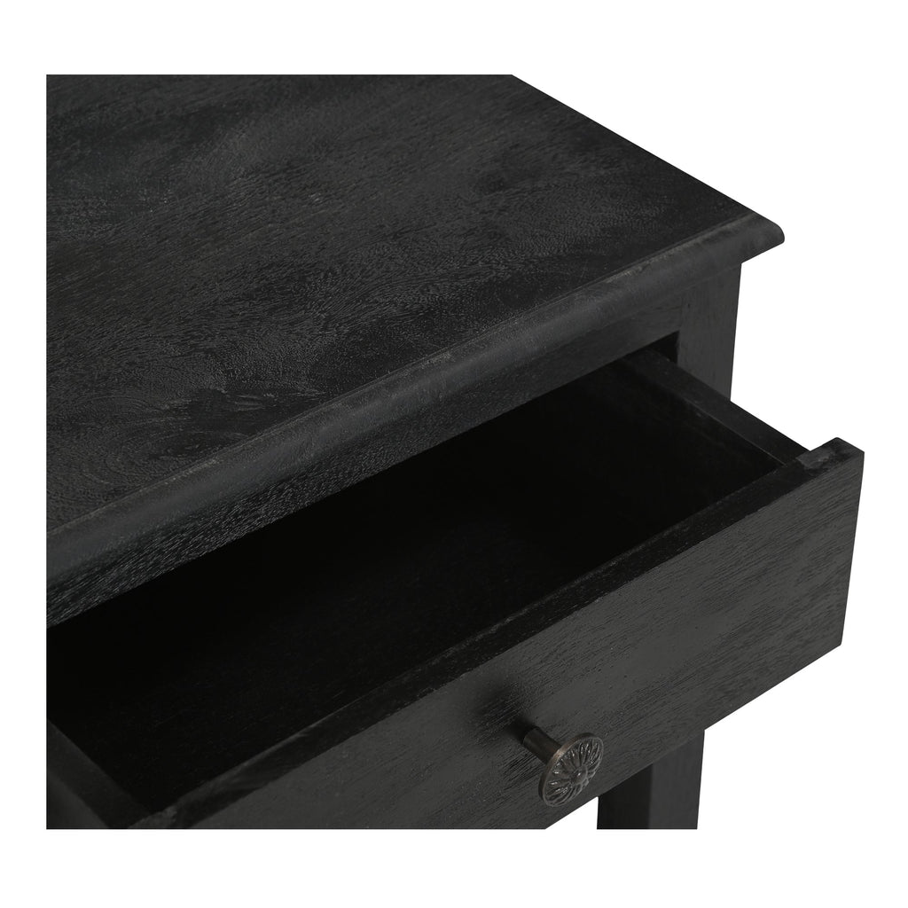 Moe's Home Corrine Nightstand Antique Black