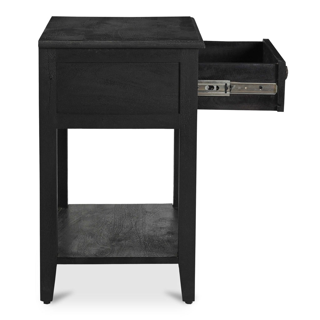 Moe's Home Corrine Nightstand Antique Black