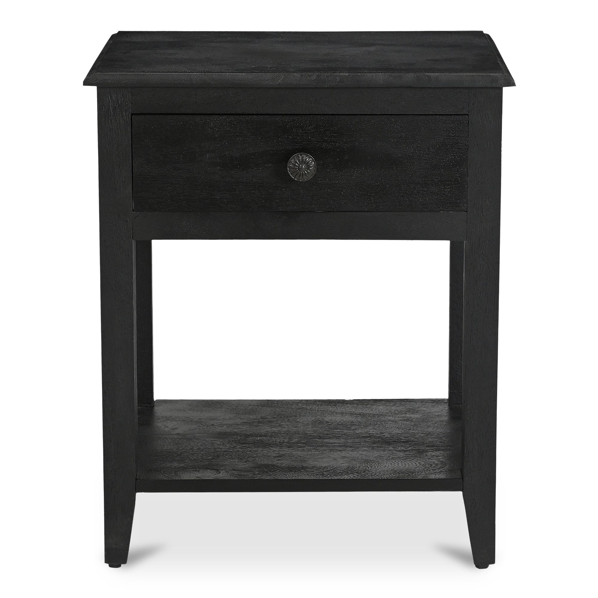Moe's Home Corrine Nightstand Antique Black