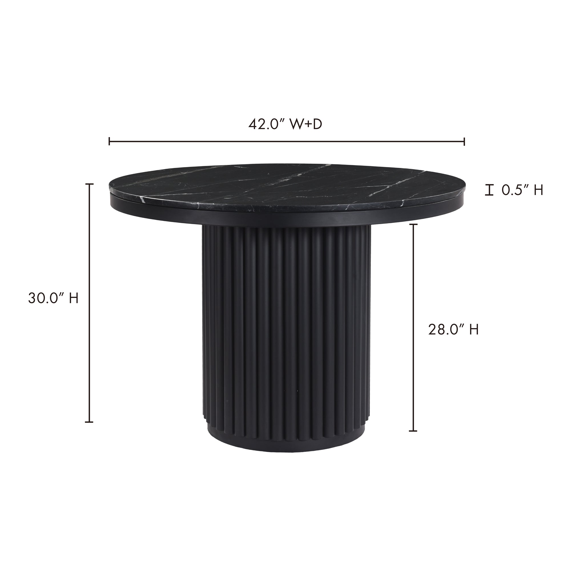 Moe's Home Tower Dining Table