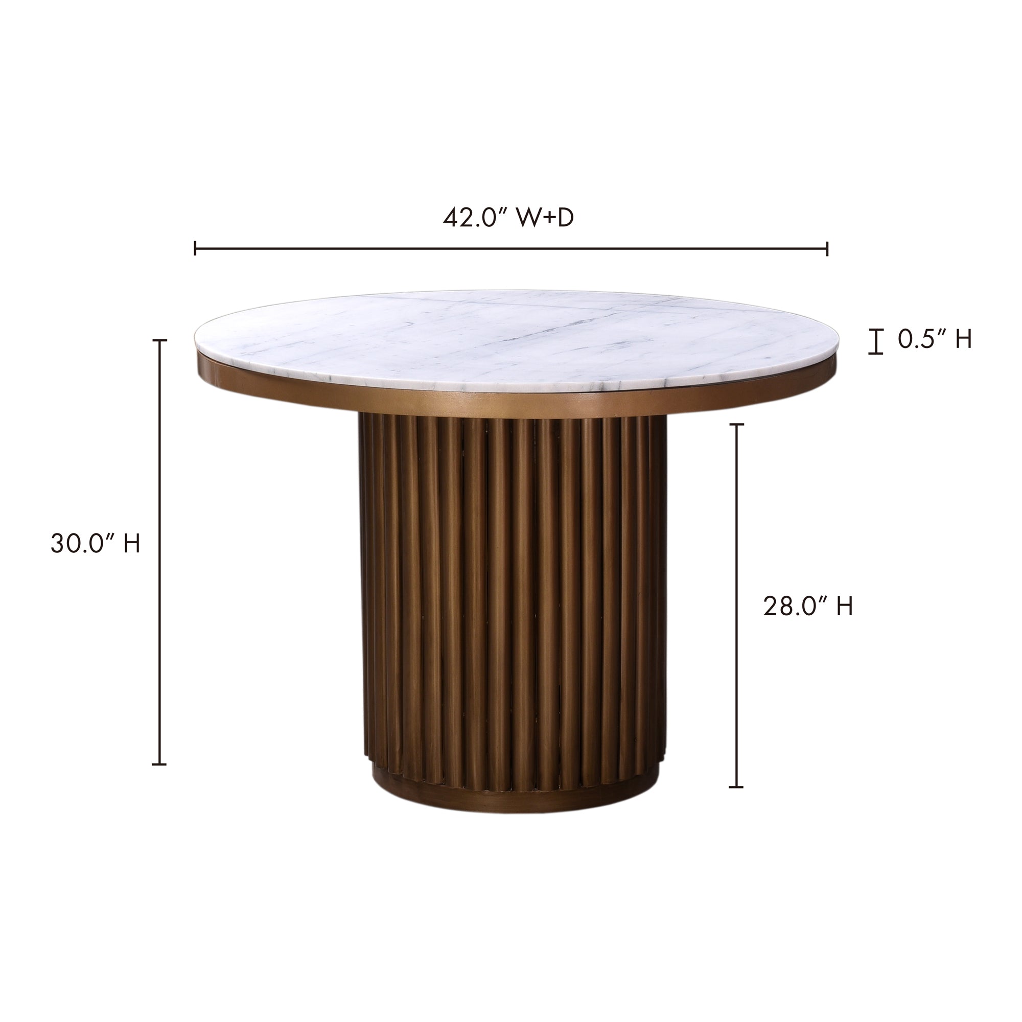 Moe's Home Tower Dining Table