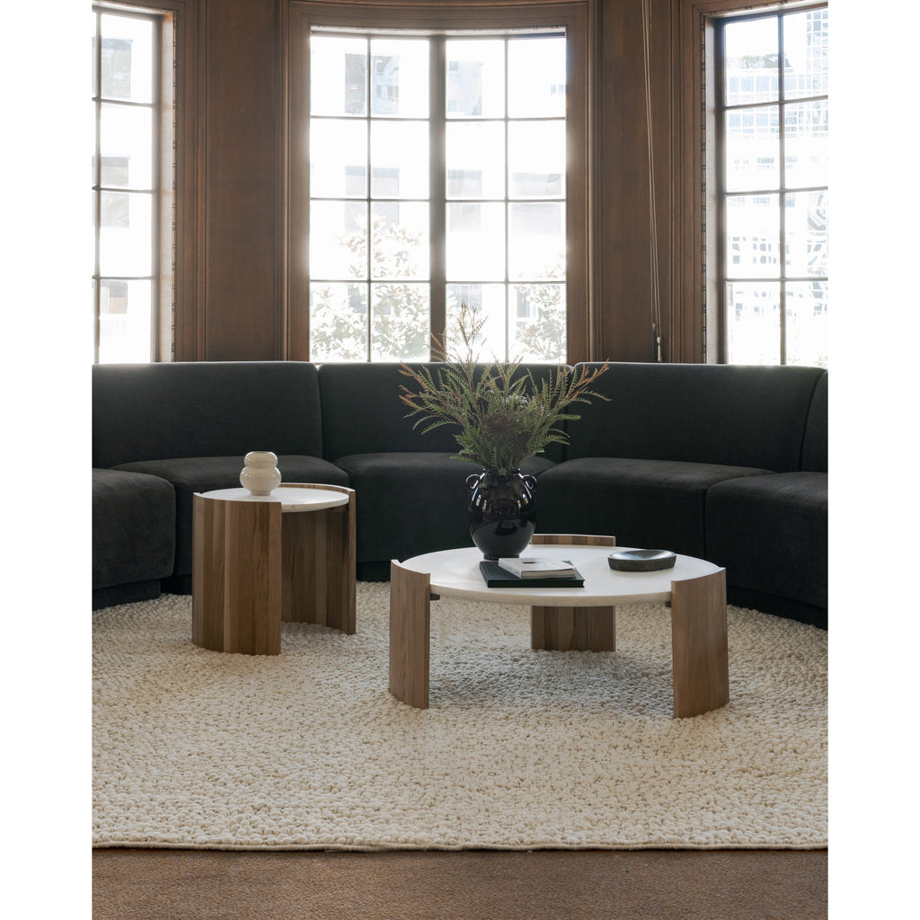 Moe's Home Dala Side Table White