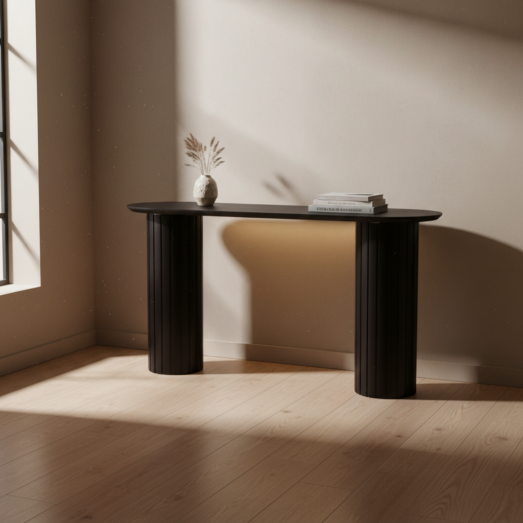 Moe's Home Povera Console Table Black