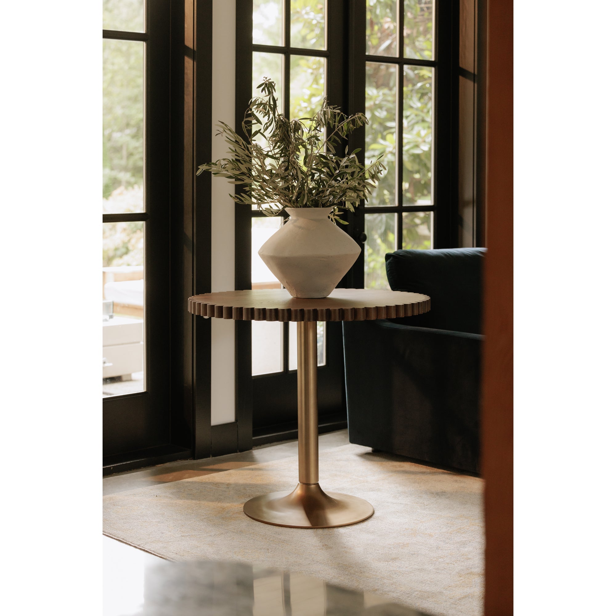 Moe's Home Nomi Cafe Table Brown