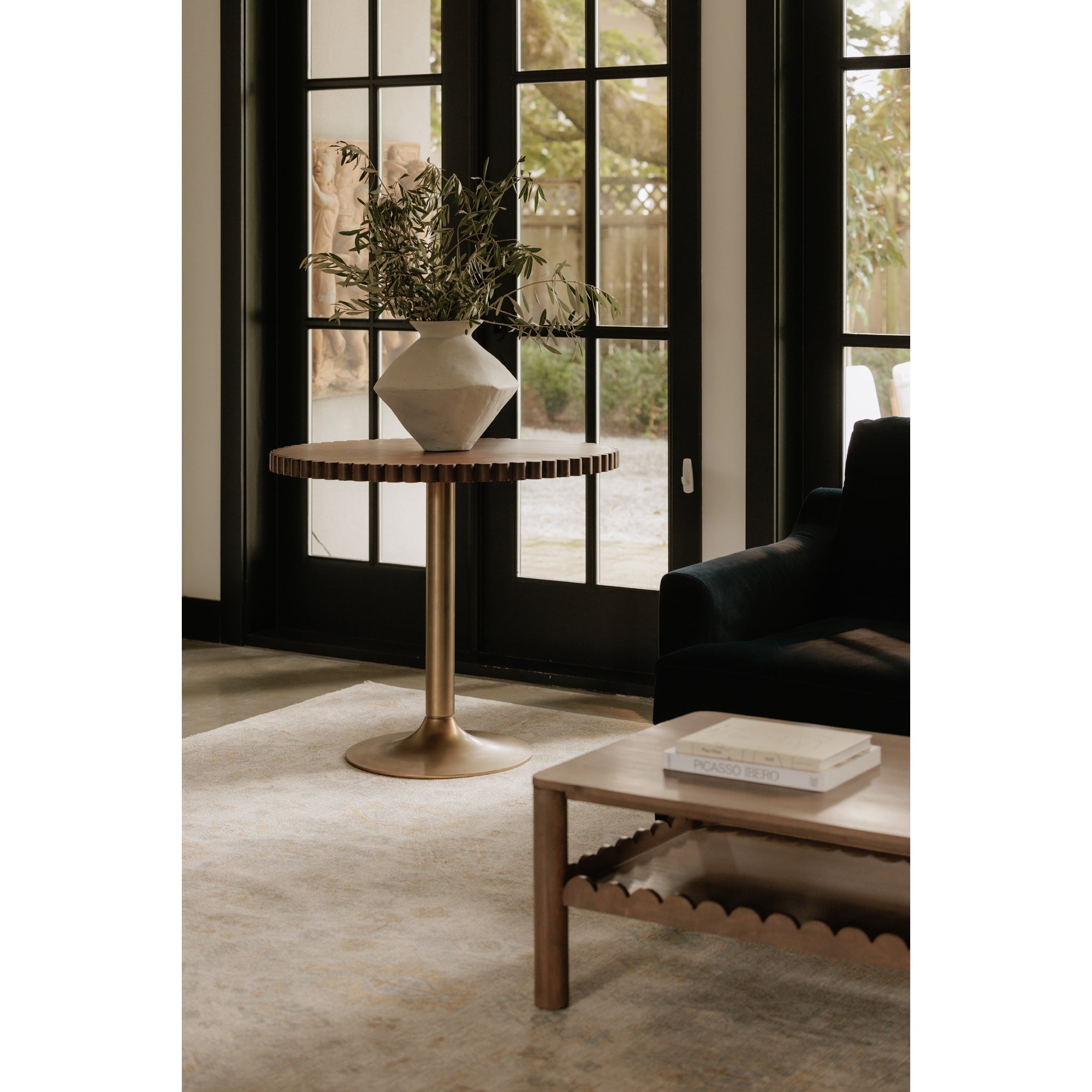 Moe's Home Nomi Cafe Table Brown