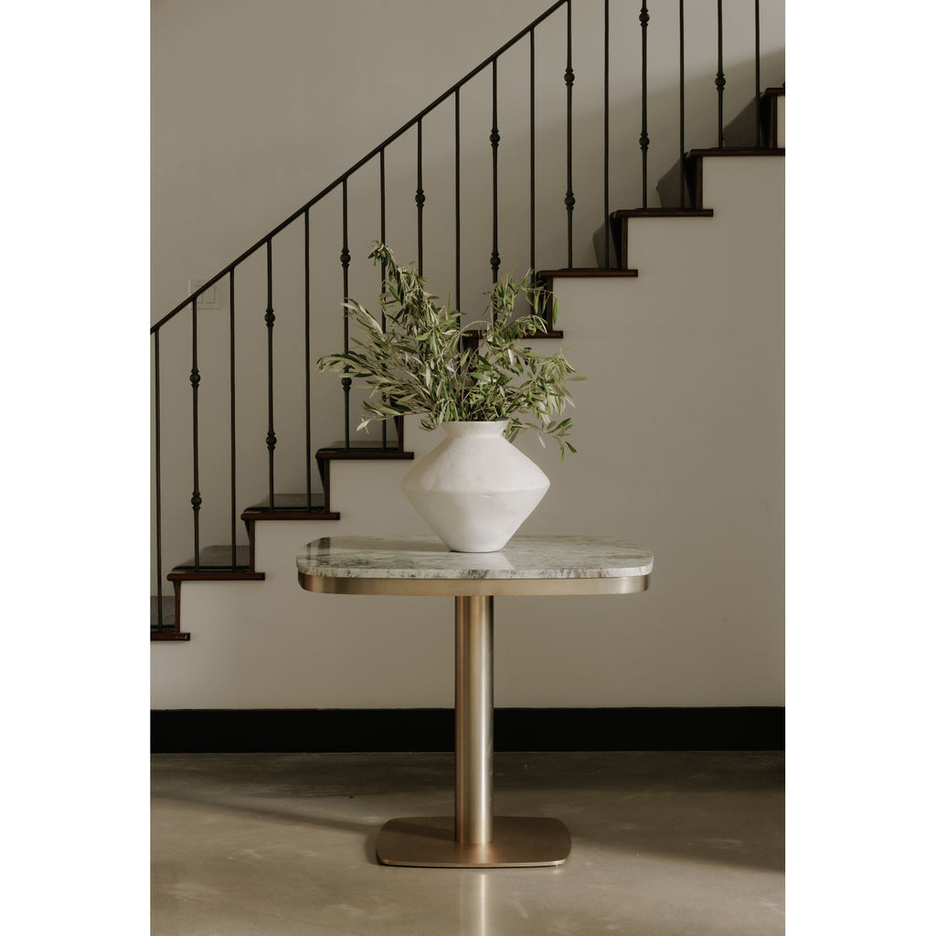 Moe's Home Celeste Cafe Table Green Onyx Marble