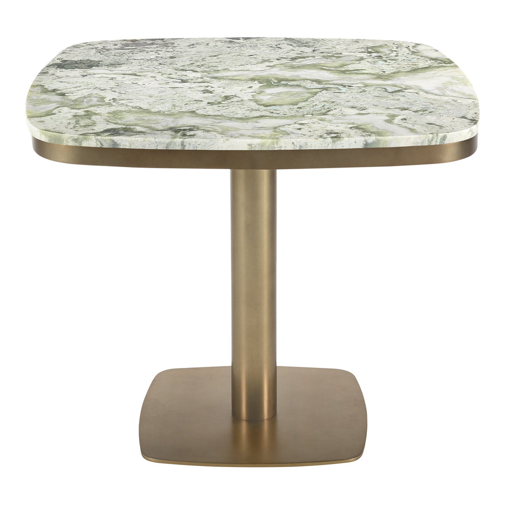 Moe's Home Celeste Cafe Table Green Onyx Marble